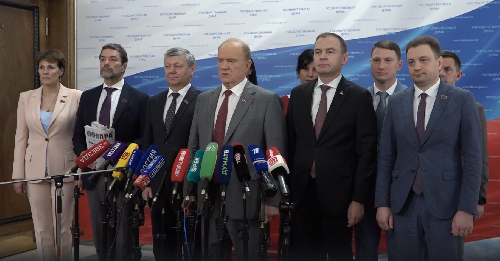 Г.А. Зюганов: «Ужесточается война против Русского Мира»
